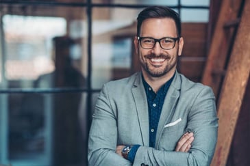 confident businessman