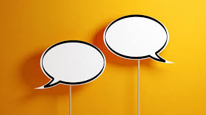 speech bubbles