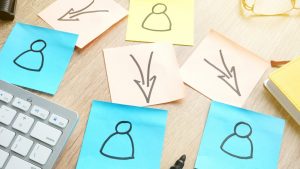 post it papers with drawings