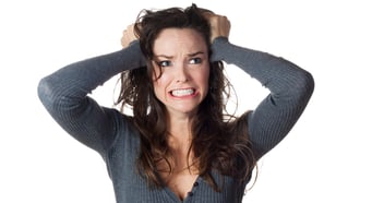 frustrated woman