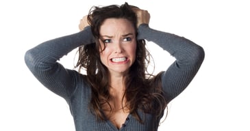 frustrated woman