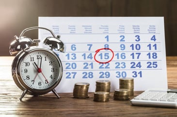 calendar and clock
