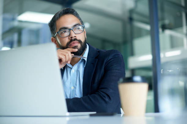 businessman thinking