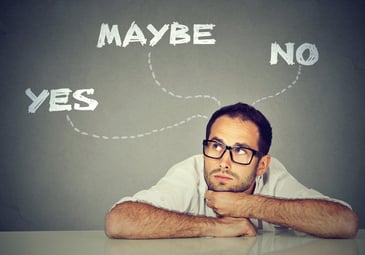 undecided man