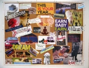 vision board