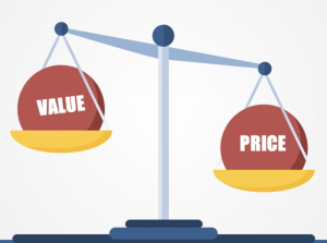 value vs price